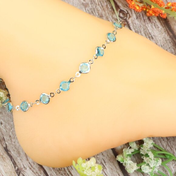 "Dainty Anklet for Women – Elegant Everyday Jewelry & Perfect Gift | MLCRC1634 - Picture 5 of 10